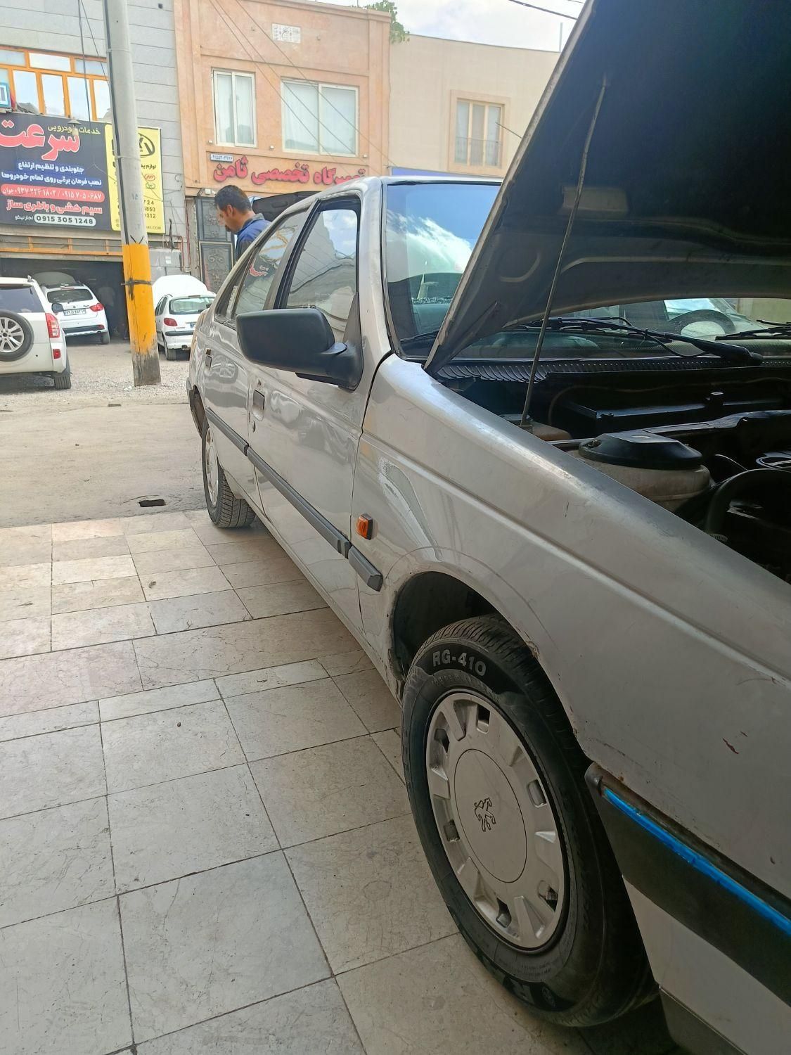 پژو 405 GLX - دوگانه سوز - 1387