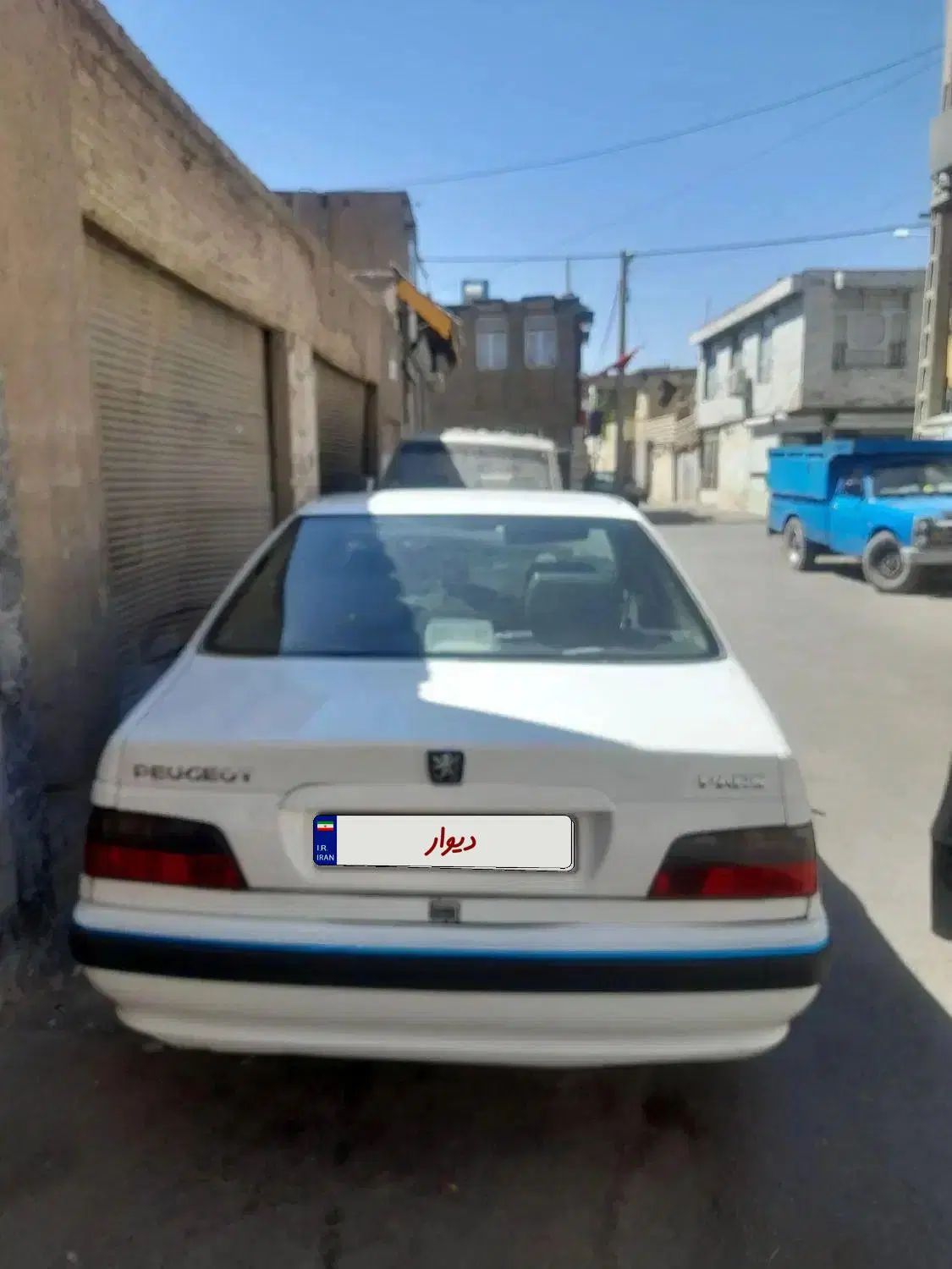 پژو پارس دوگانه سوز - 1386