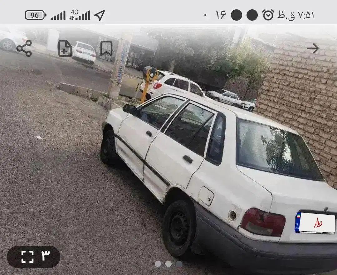پراید صبا بنزینی - 1383