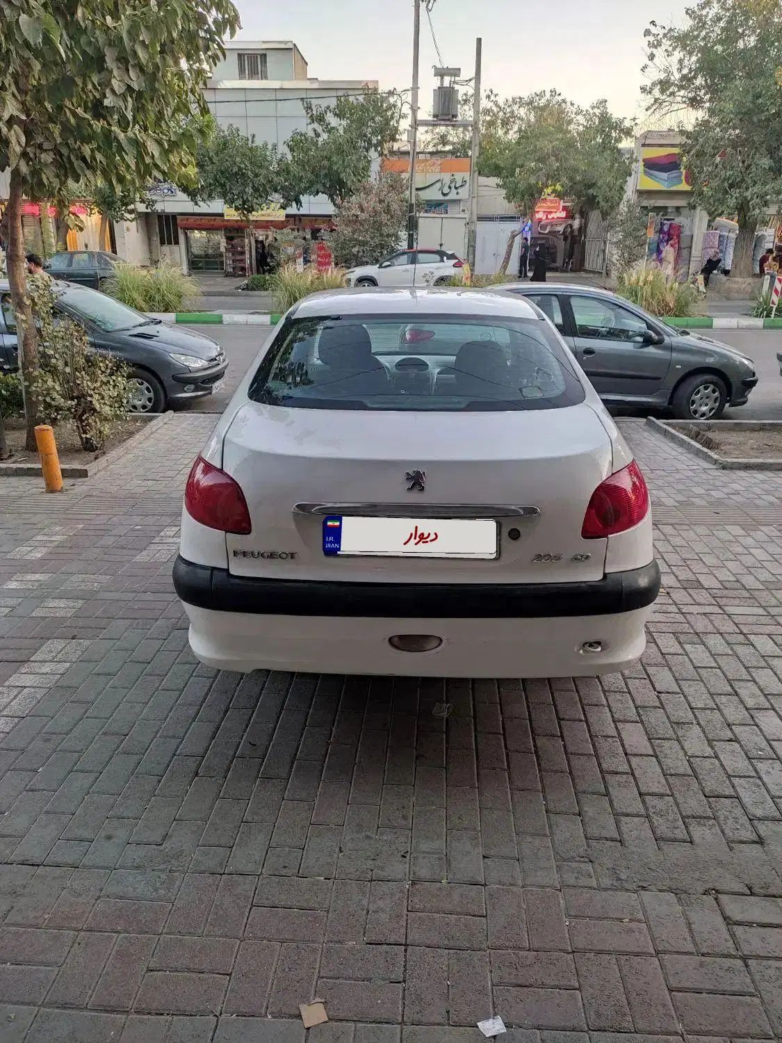 پژو ۲۰۶ صندوق دار v20 - 1390