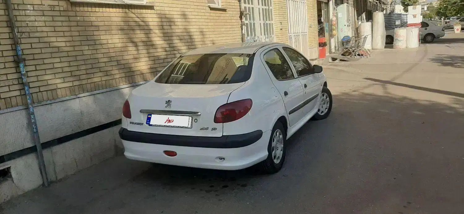 پژو ۲۰۶ صندوق دار v9 - 1389