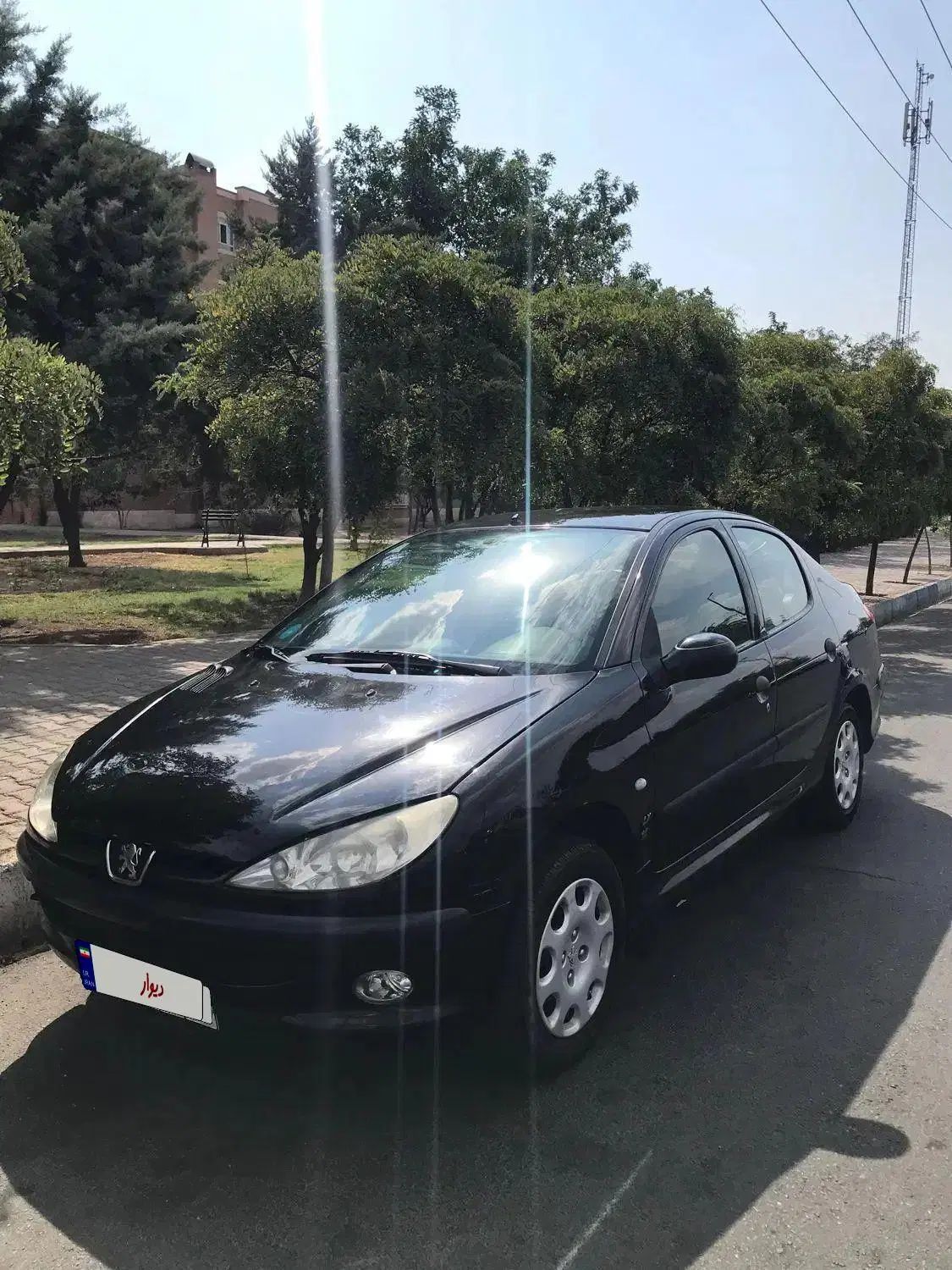 پژو ۲۰۶ صندوق دار v8 - 1390