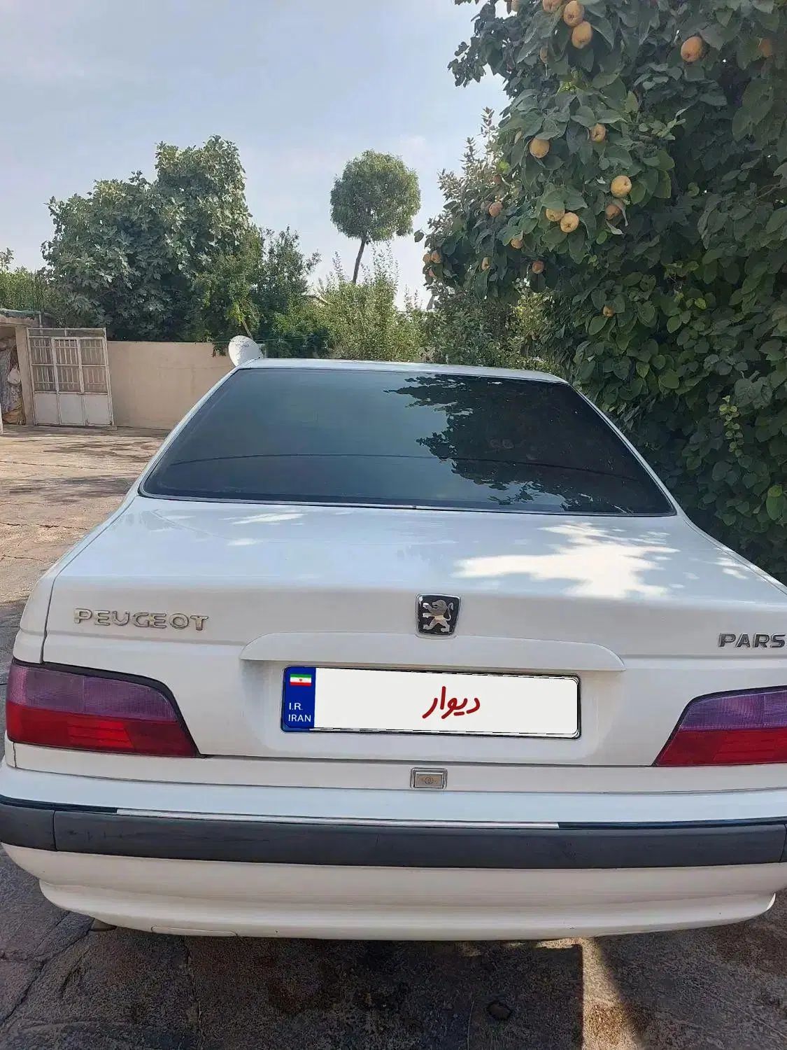 پژو پارس دوگانه سوز - 1391