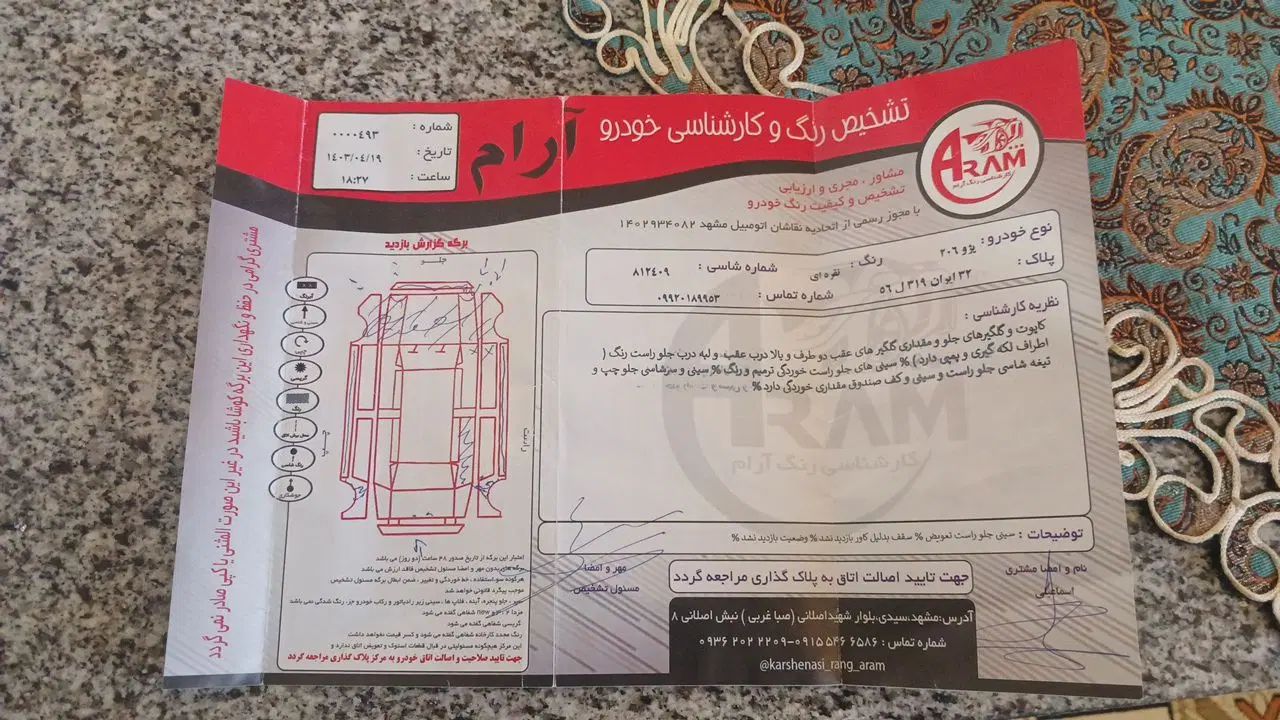پژو 206 تیپ 2 - 1384