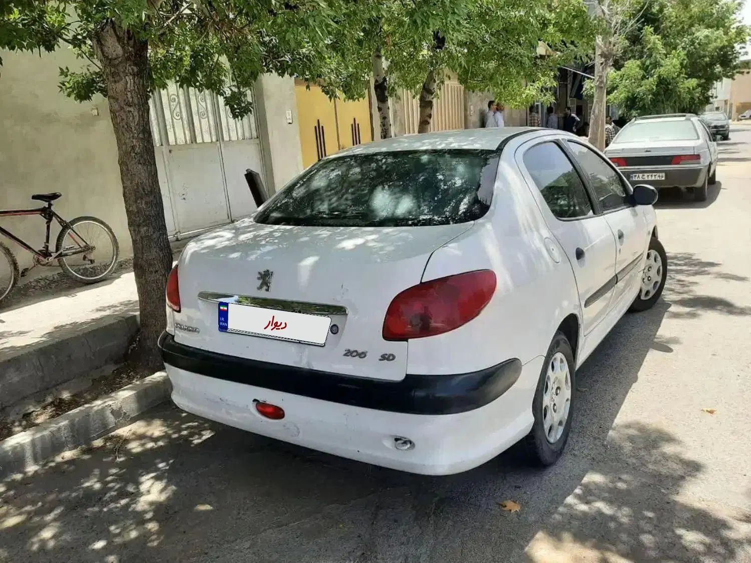 پژو ۲۰۶ صندوق دار v20 - 1388