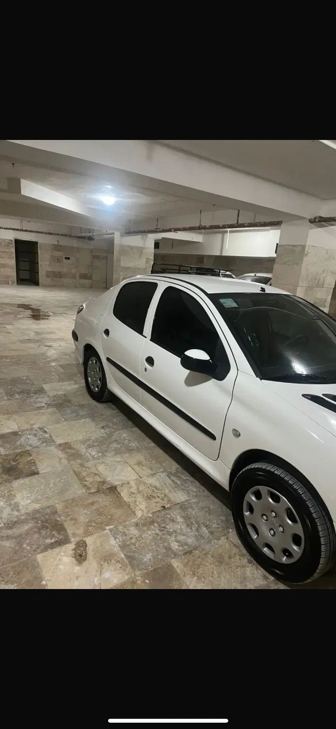 پژو ۲۰۶ صندوق دار v8 - 1390