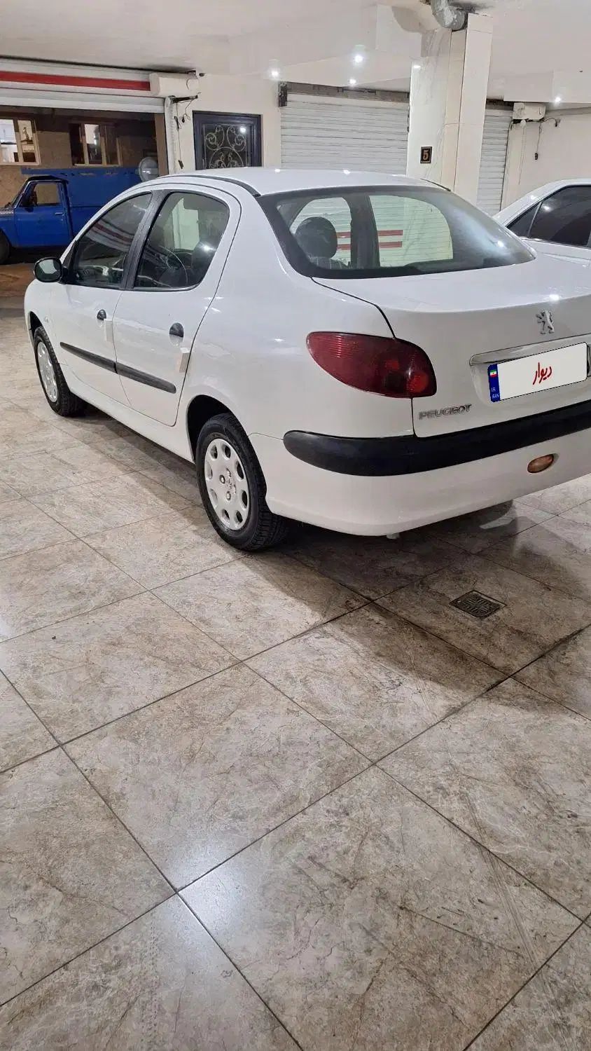 پژو ۲۰۶ صندوق دار v20 - 1390