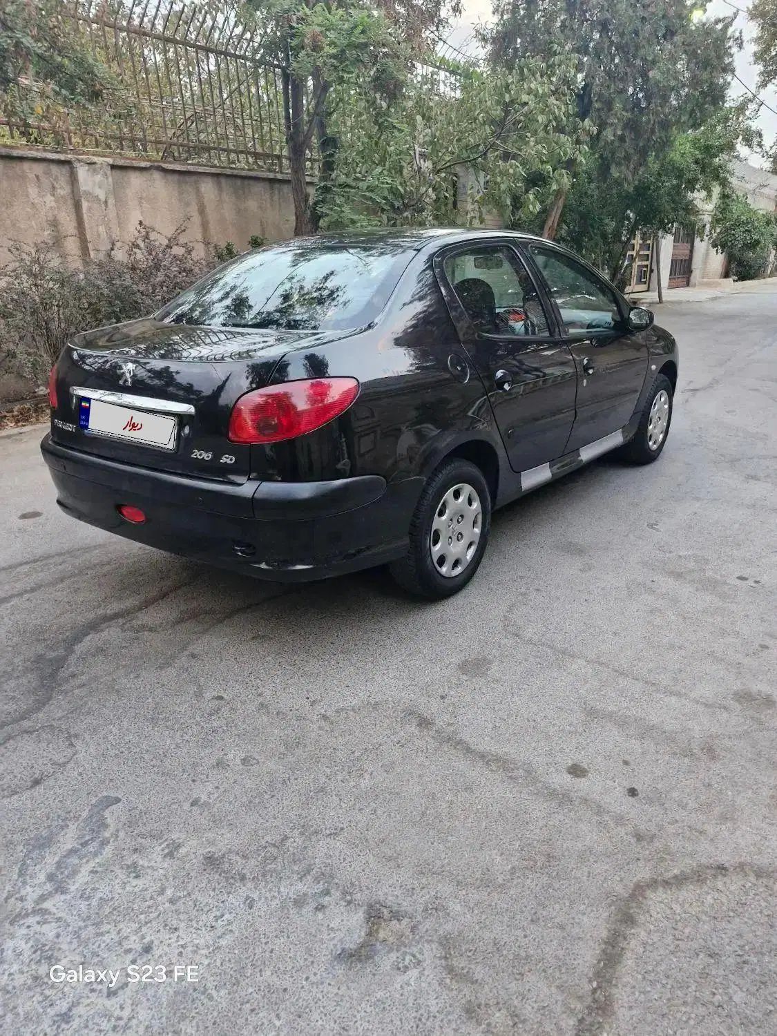 پژو ۲۰۶ صندوق دار v8 - 1397