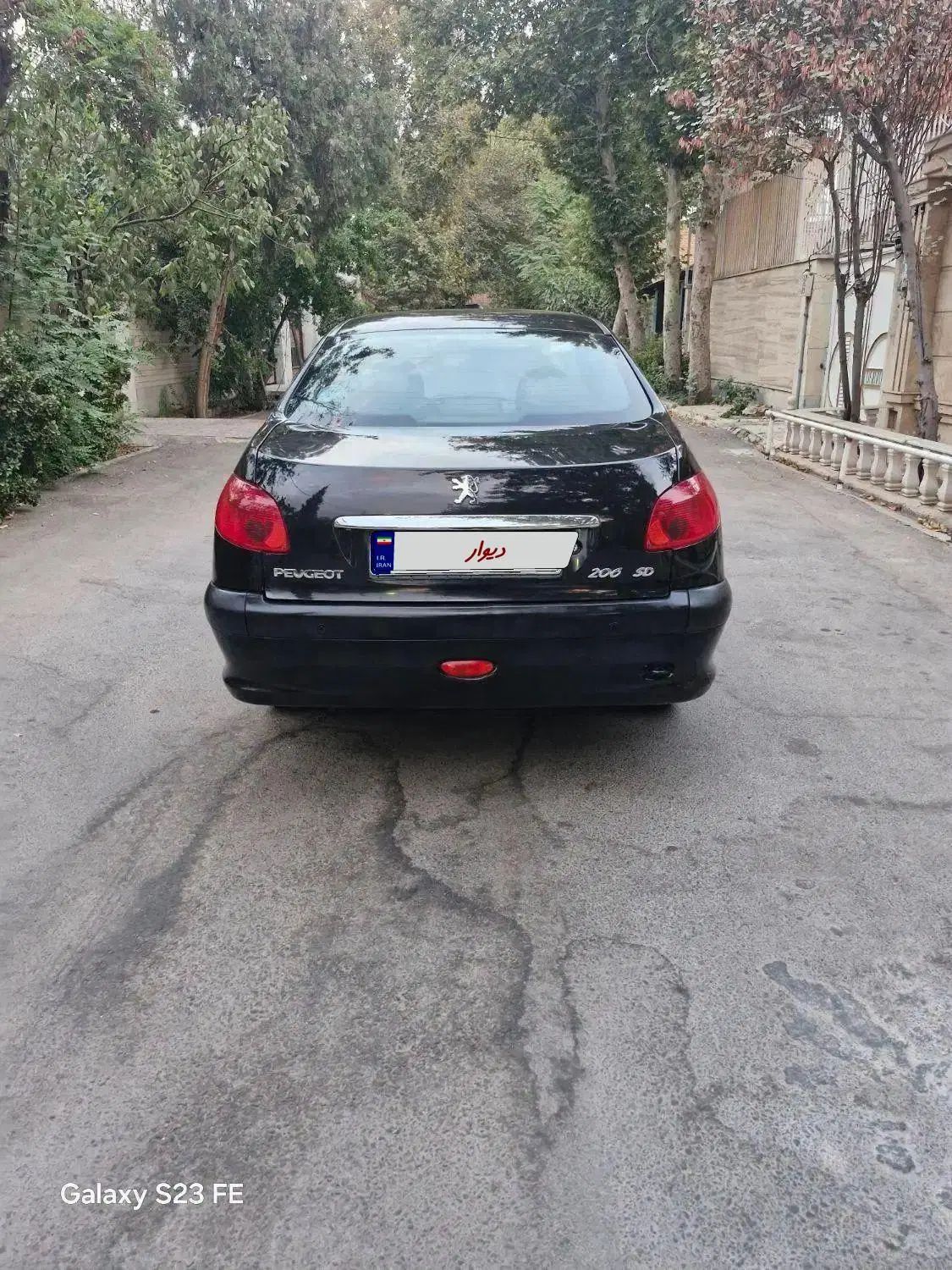 پژو ۲۰۶ صندوق دار v8 - 1397