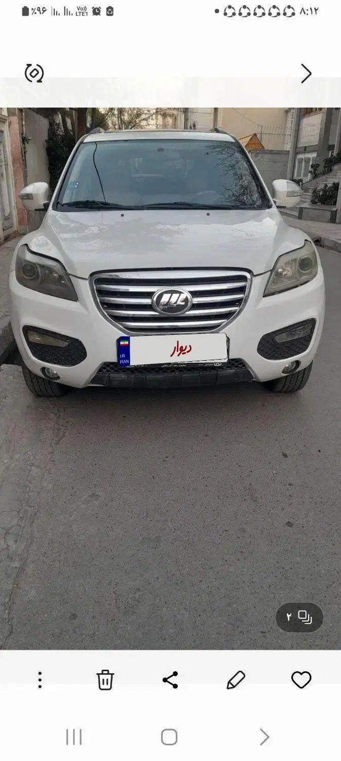لیفان X60 دنده‌ای - 1392
