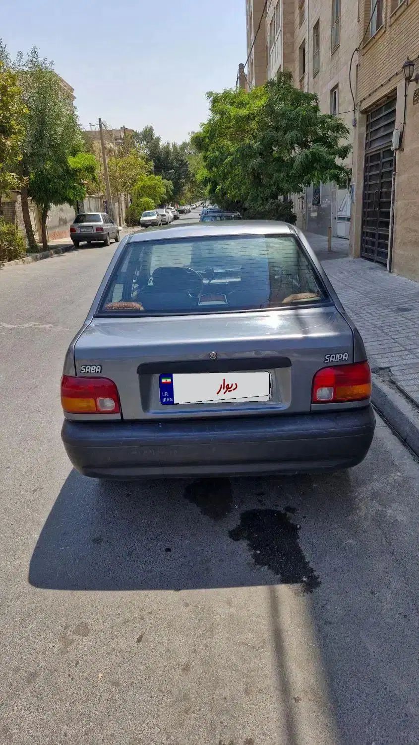 پراید صبا بنزینی - 1387