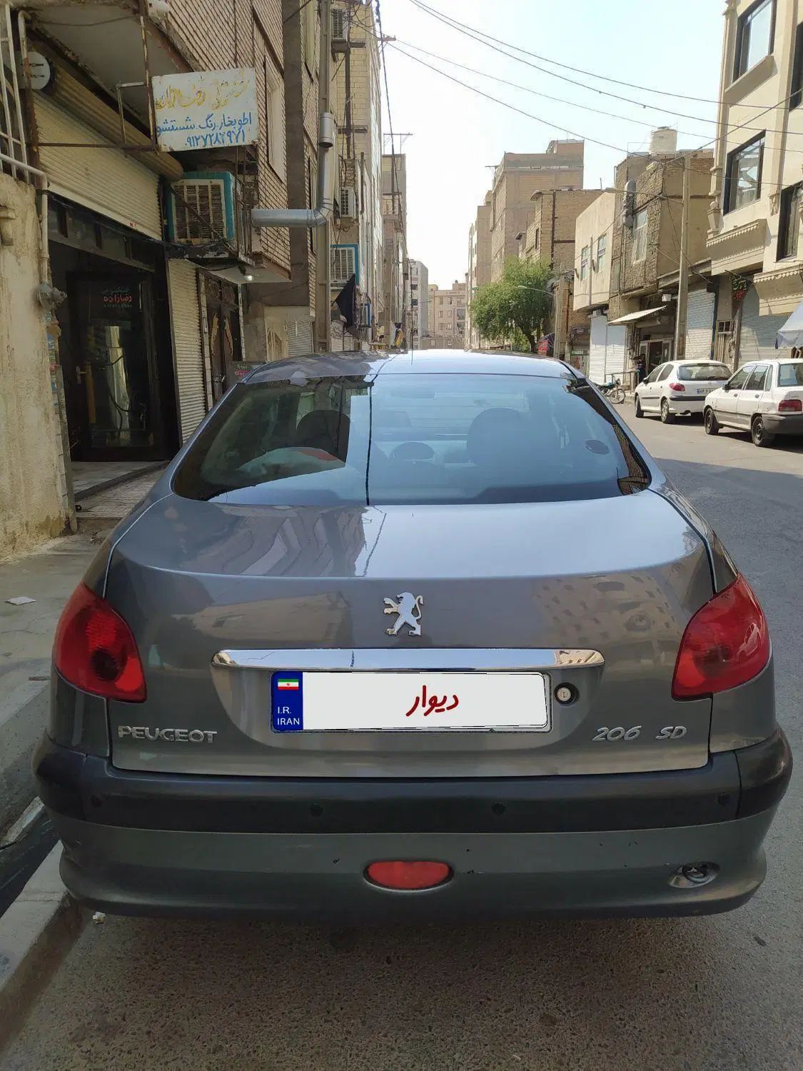 پژو ۲۰۶ صندوق دار v8 - 1391