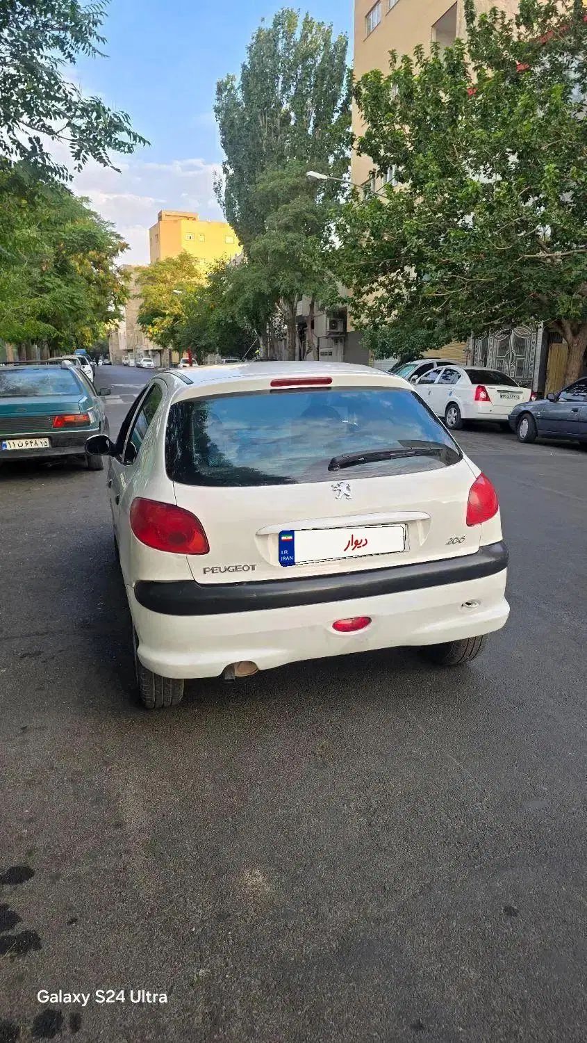 پژو 206 تیپ 2 - 1388