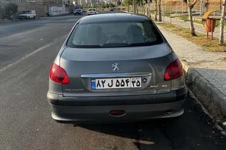 پژو ۲۰۶ صندوق دار v8 - 1396
