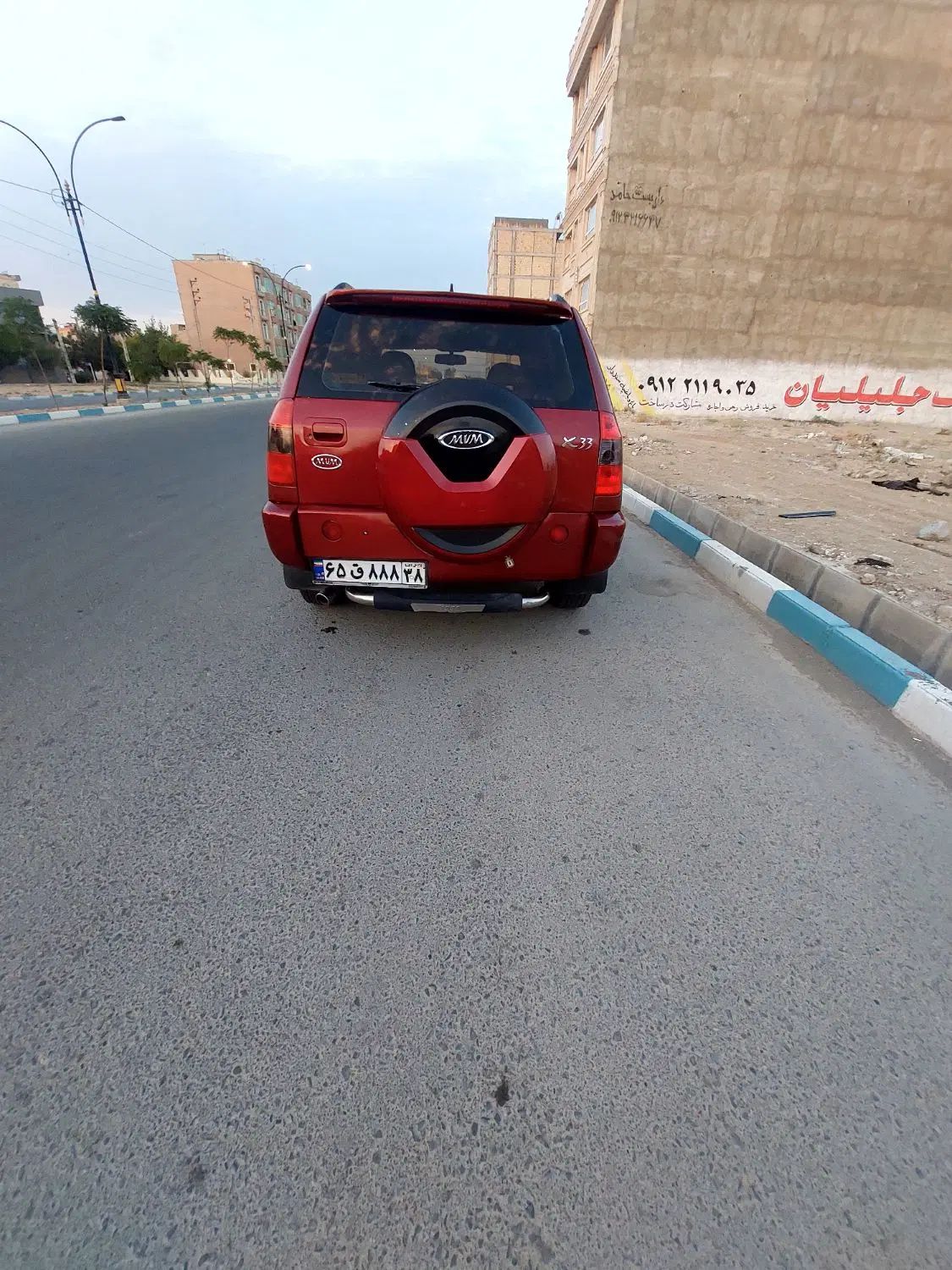 ام وی ام X33 دنده‌ای ساده - 1391