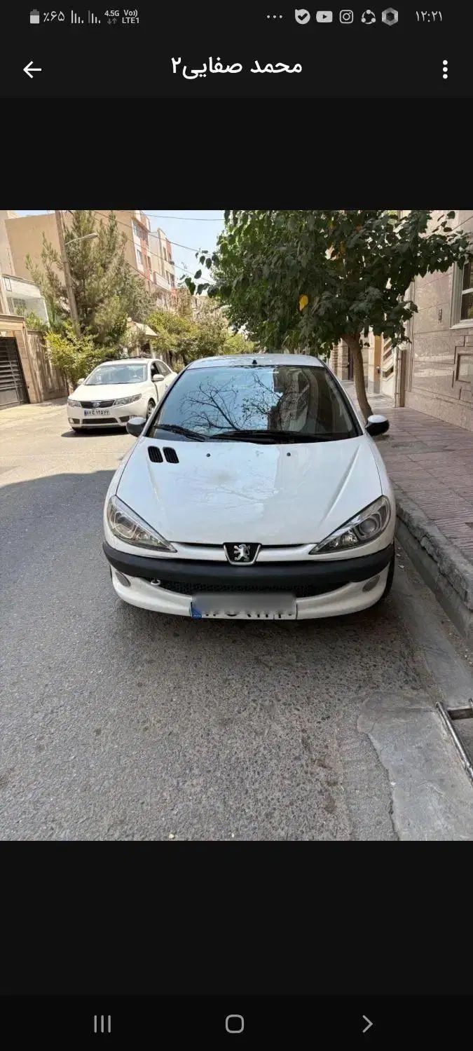 پژو 206 تیپ 5 - 1396