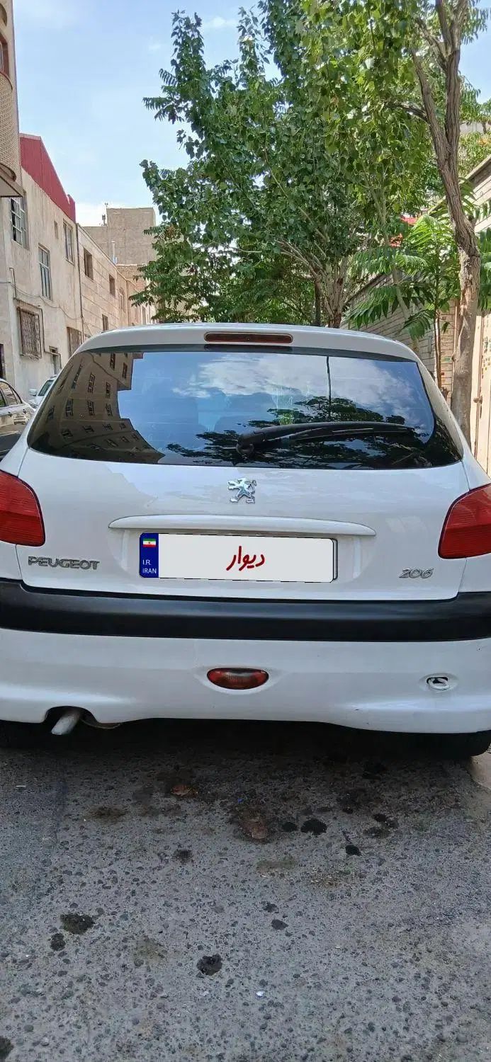 پژو 206 تیپ 5 - 1390