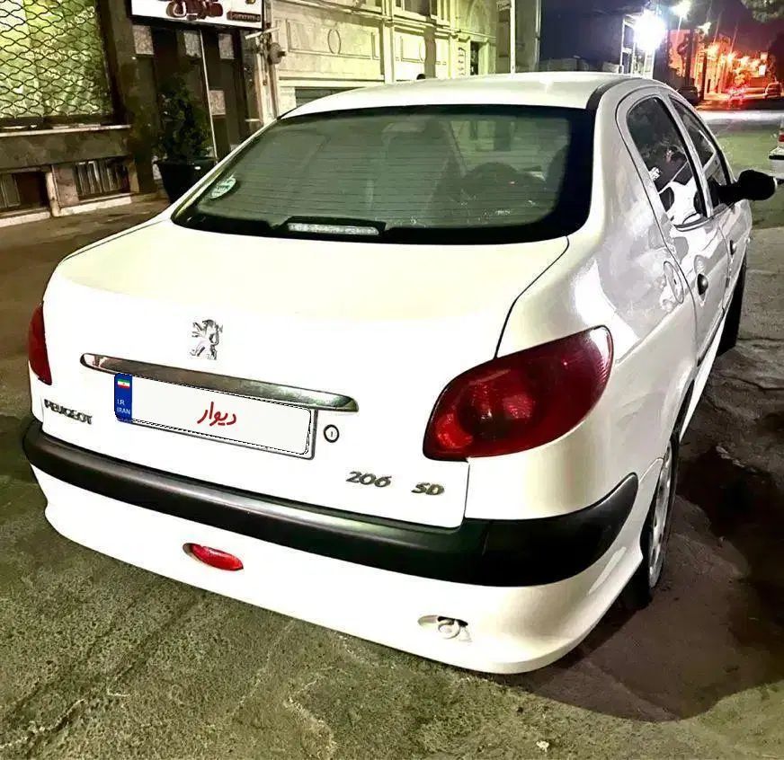 پژو ۲۰۶ صندوق دار v8 - 1399