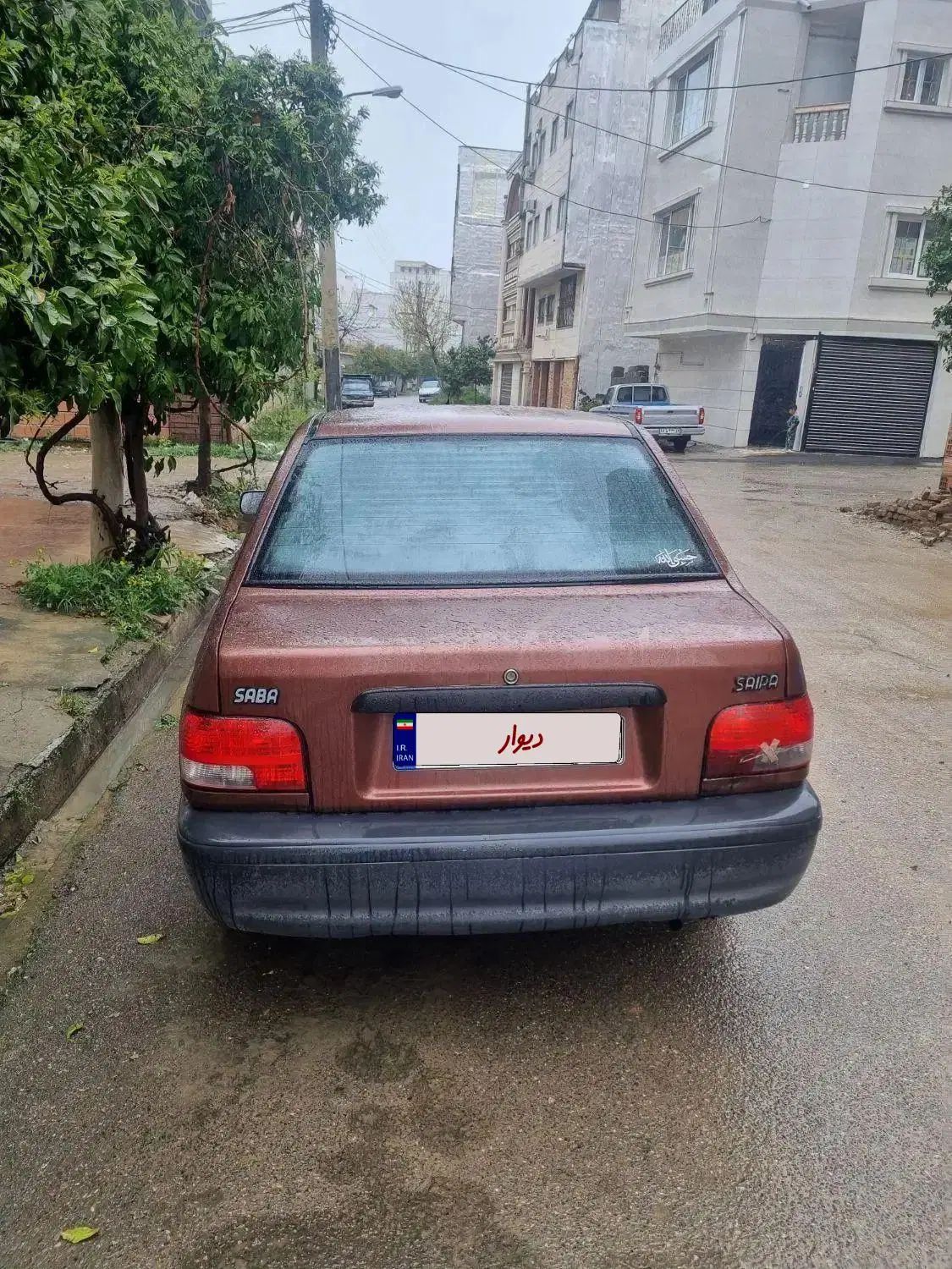 پراید صبا بنزینی - 1387
