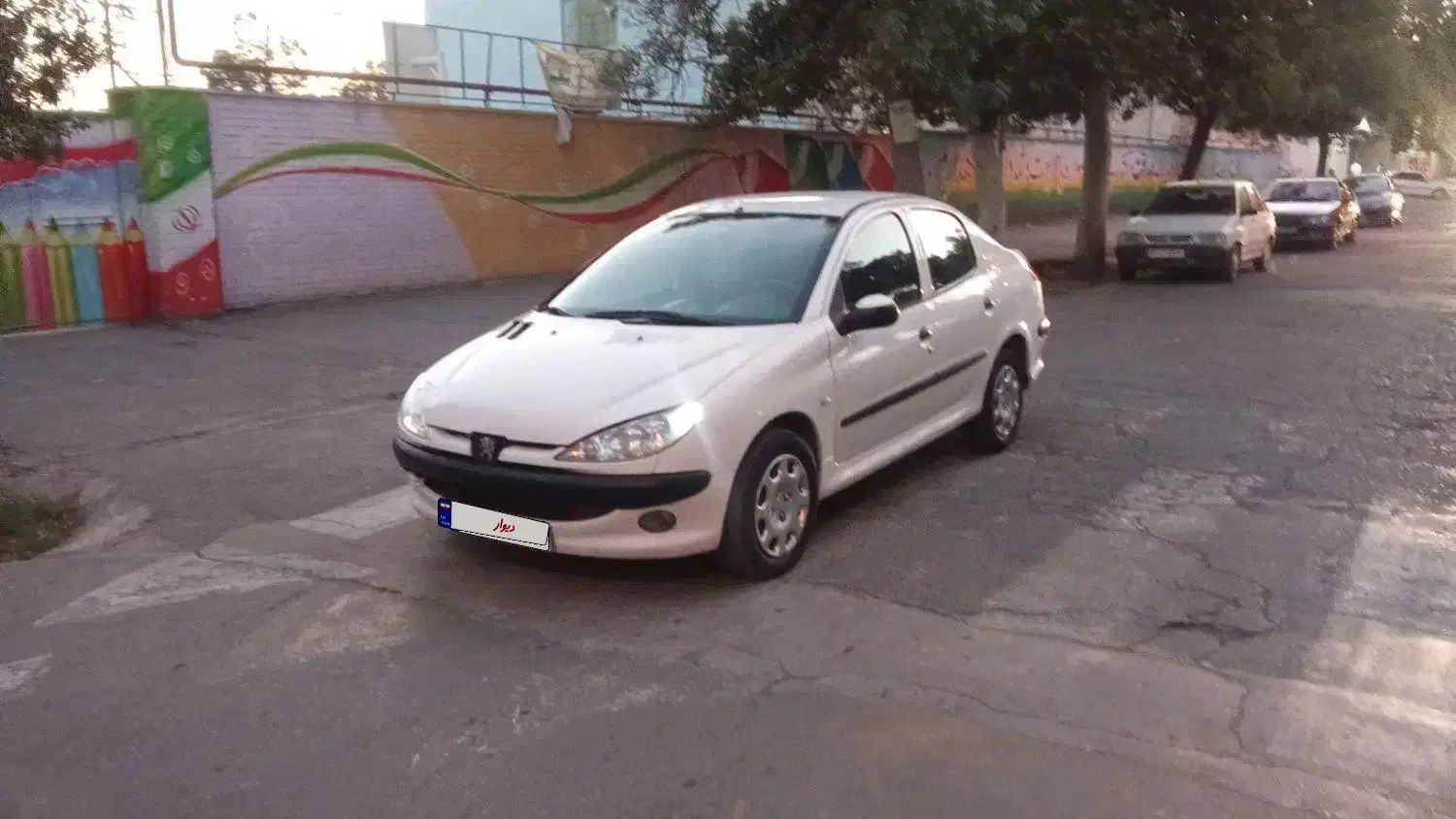 پژو ۲۰۶ صندوق دار v8 - 1388