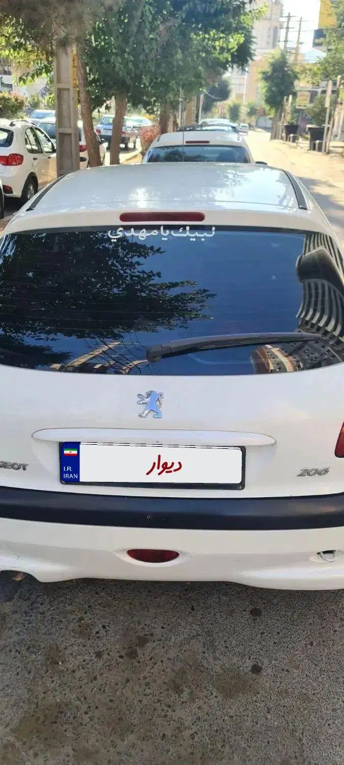 پژو 206 تیپ 6 - 1388
