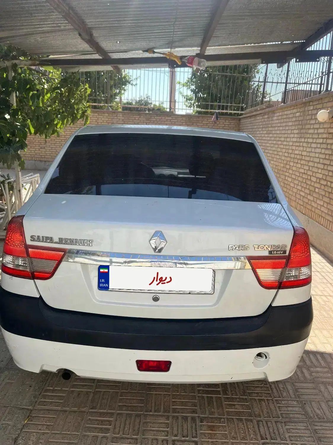 رنو پارس تندر گیربکس JHQ + مولتی مدیا - 1396