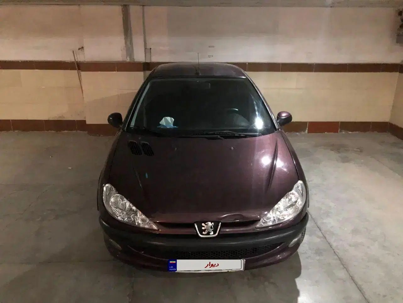 پژو ۲۰۶ صندوق دار v8 - 1393