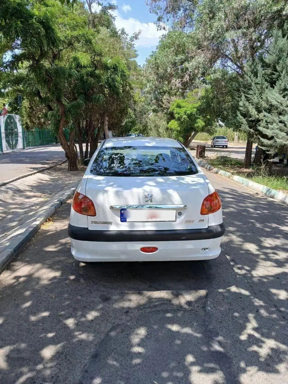 پژو ۲۰۶ صندوق دار v8 - 1393