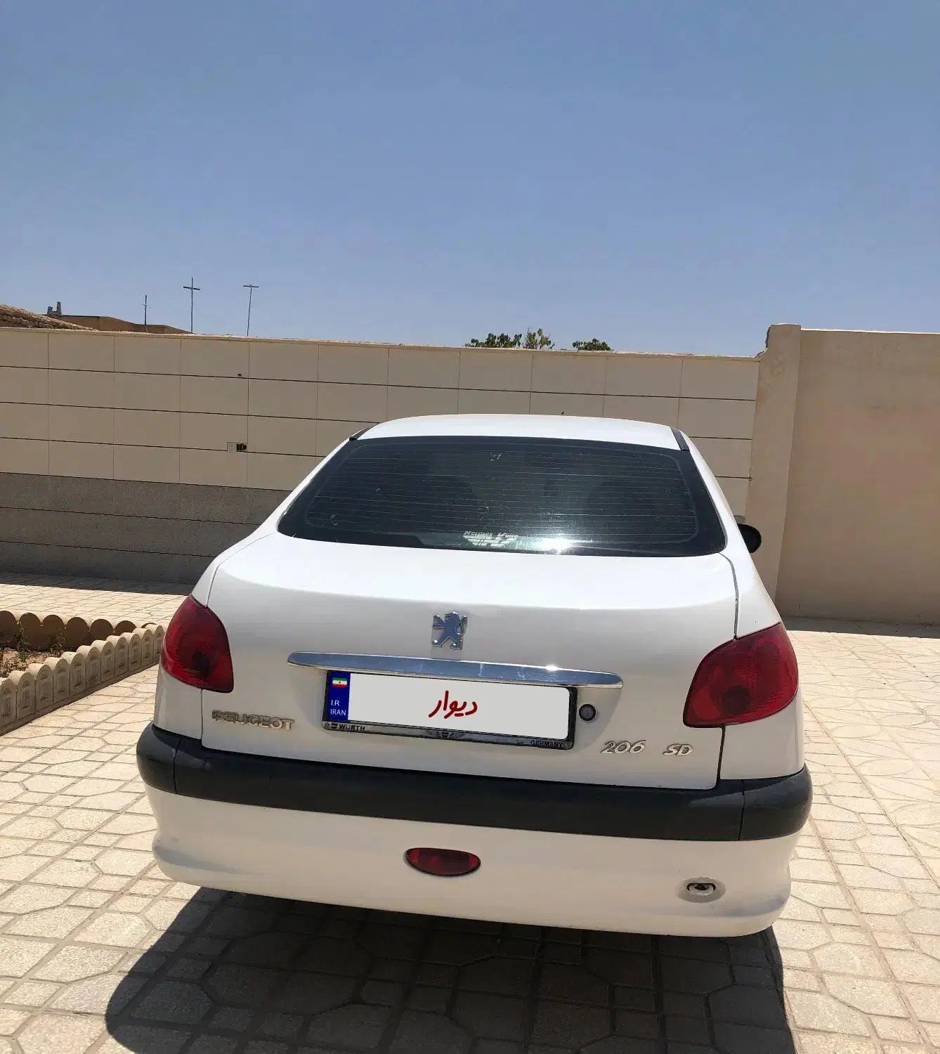 پژو ۲۰۶ صندوق دار v20 - 1389