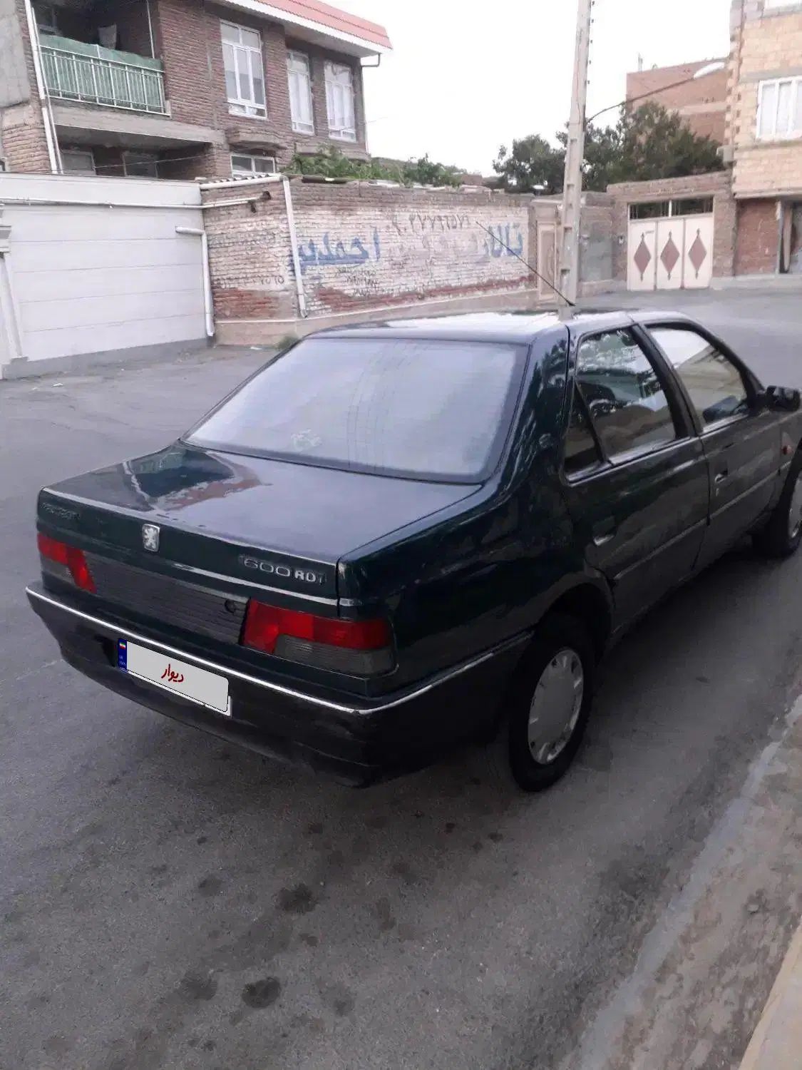 پژو آردی دوگانه سوز CNG - 1385