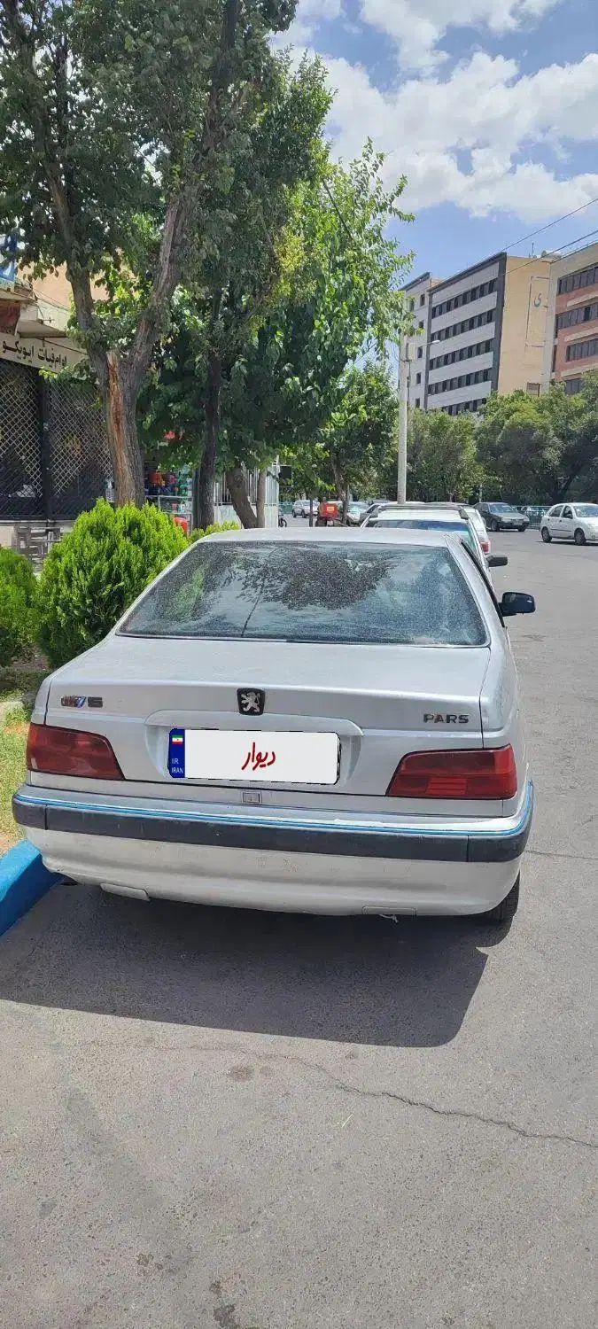 پژو پارس دوگانه سوز - 1384