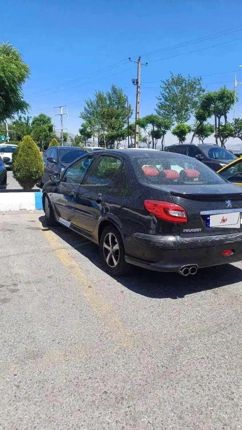پژو ۲۰۶ صندوق دار v8 - 1389