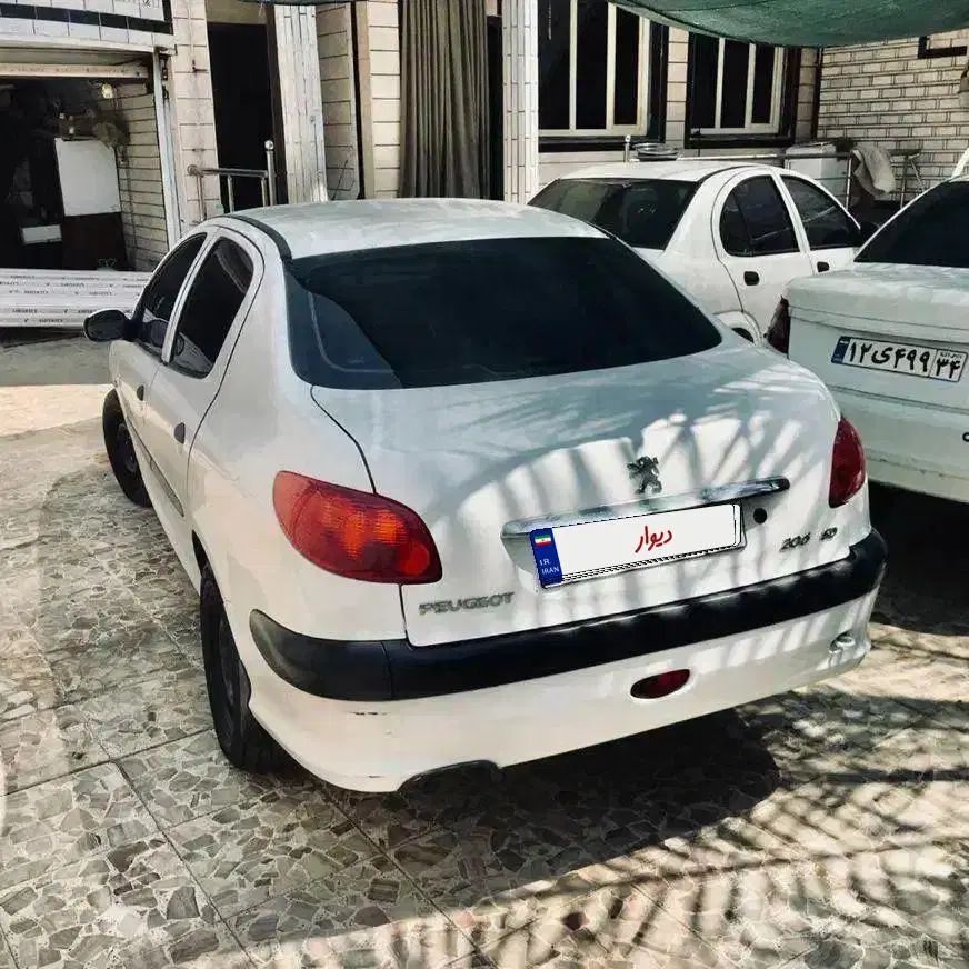 پژو ۲۰۶ صندوق دار v8 - 1398