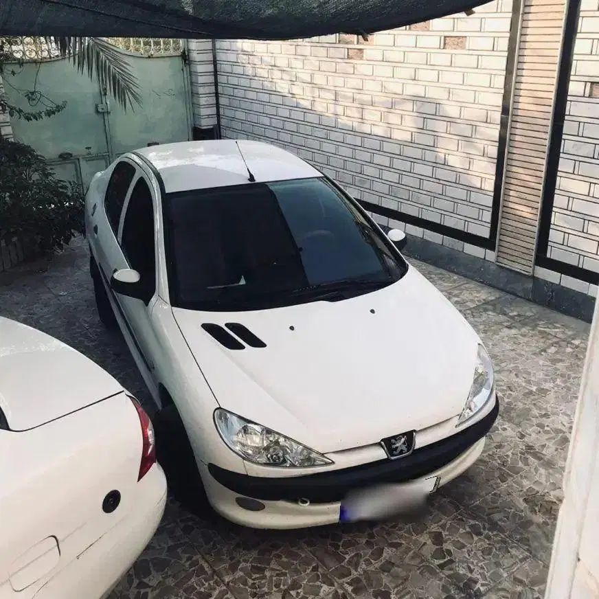 پژو ۲۰۶ صندوق دار v8 - 1398