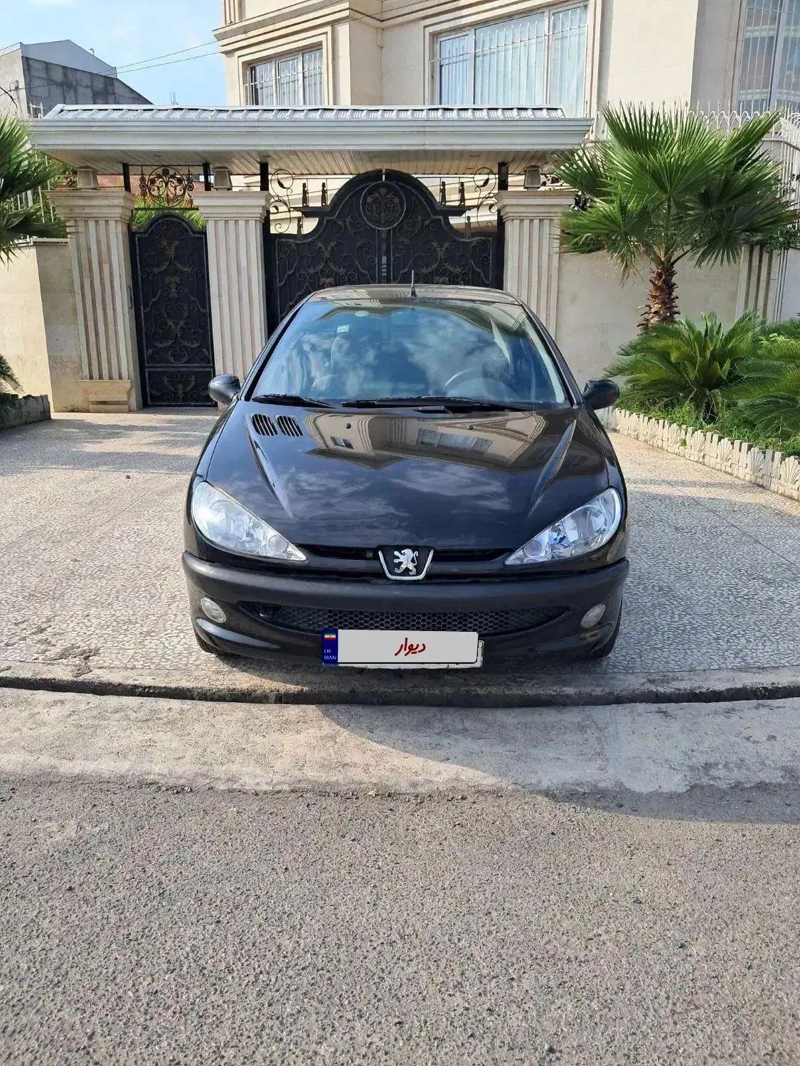 پژو ۲۰۶ صندوق دار v8 - 1396