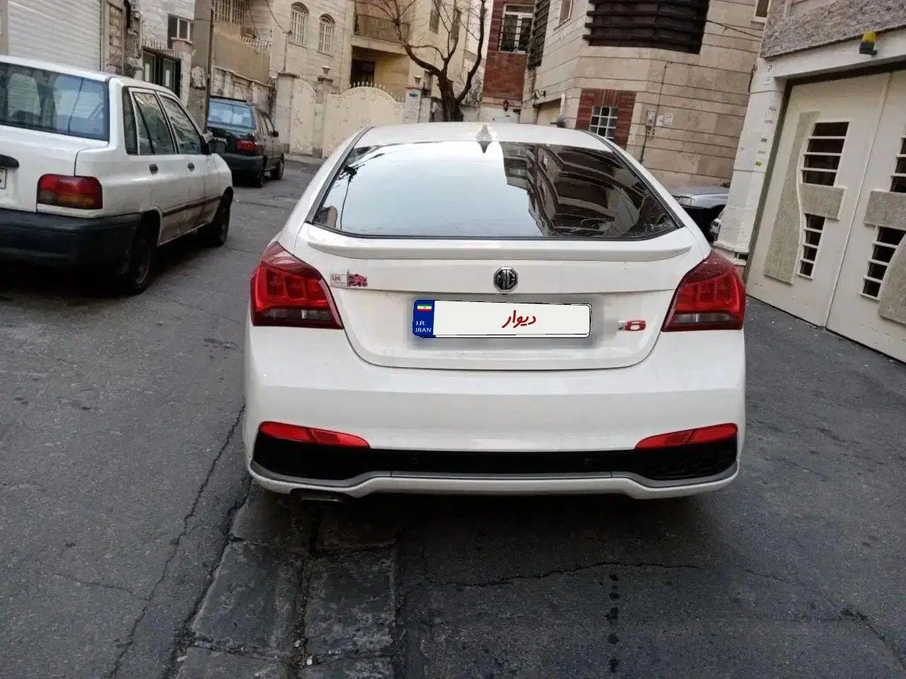 ام جی 6 لیفت بک GT فیس جدید - 2015