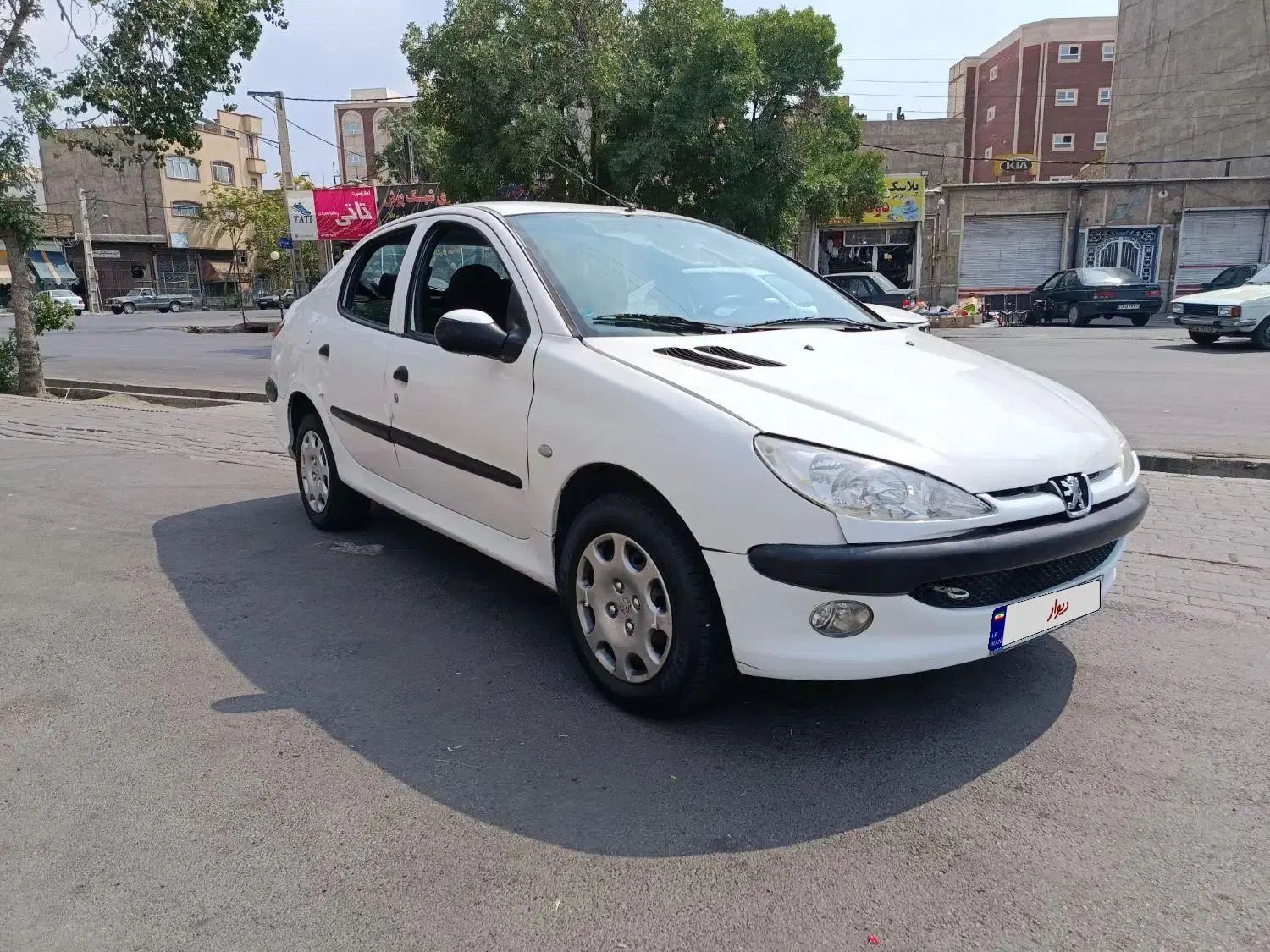 پژو ۲۰۶ صندوق دار v6 - 1388