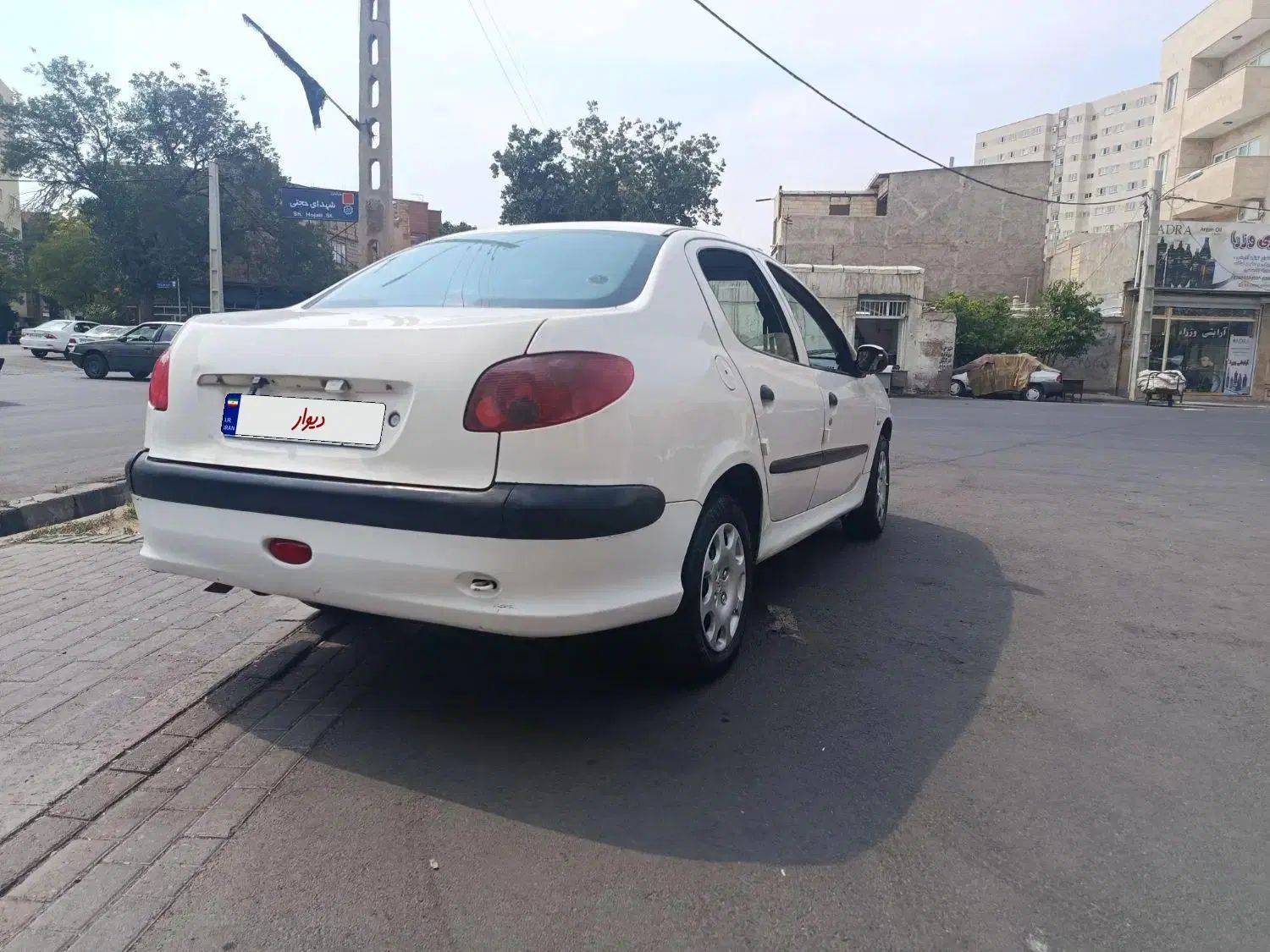 پژو ۲۰۶ صندوق دار v6 - 1388
