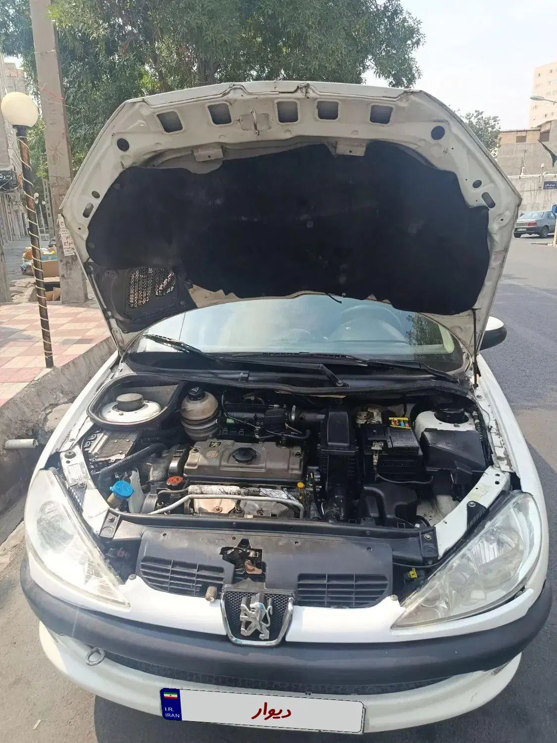 پژو ۲۰۶ صندوق دار v6 - 1388