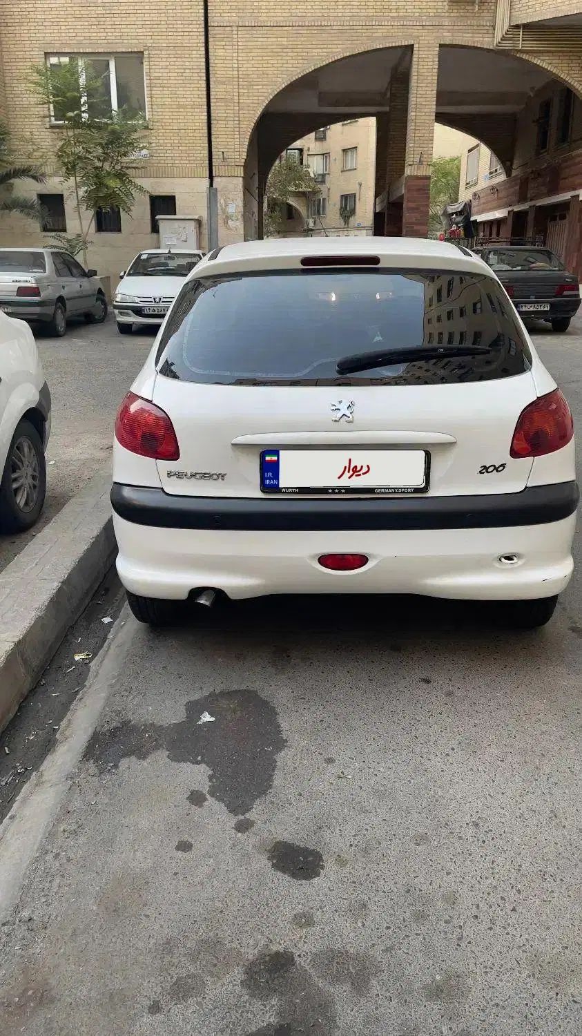 پژو 206 تیپ 2 - 1398