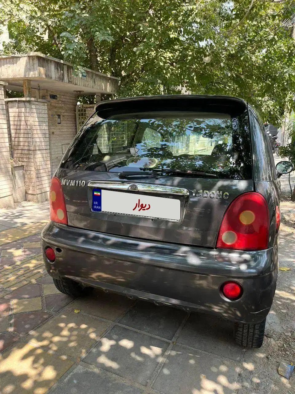ام وی ام 110 چهار سیلندر دنده ای - 1390