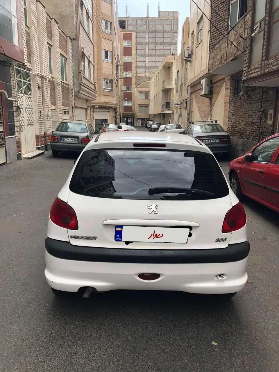 پژو 206 تیپ 2 - 1391