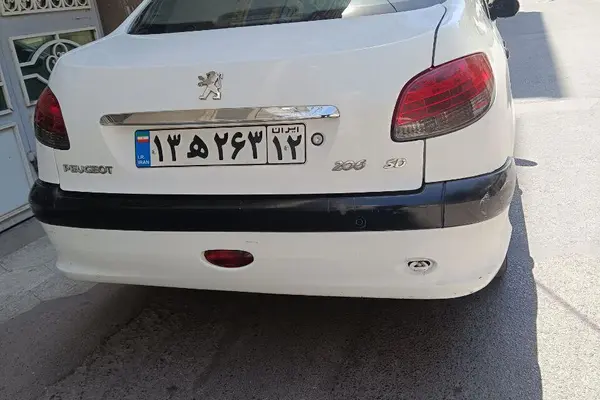 پژو ۲۰۶ صندوق دار v8 - 1394