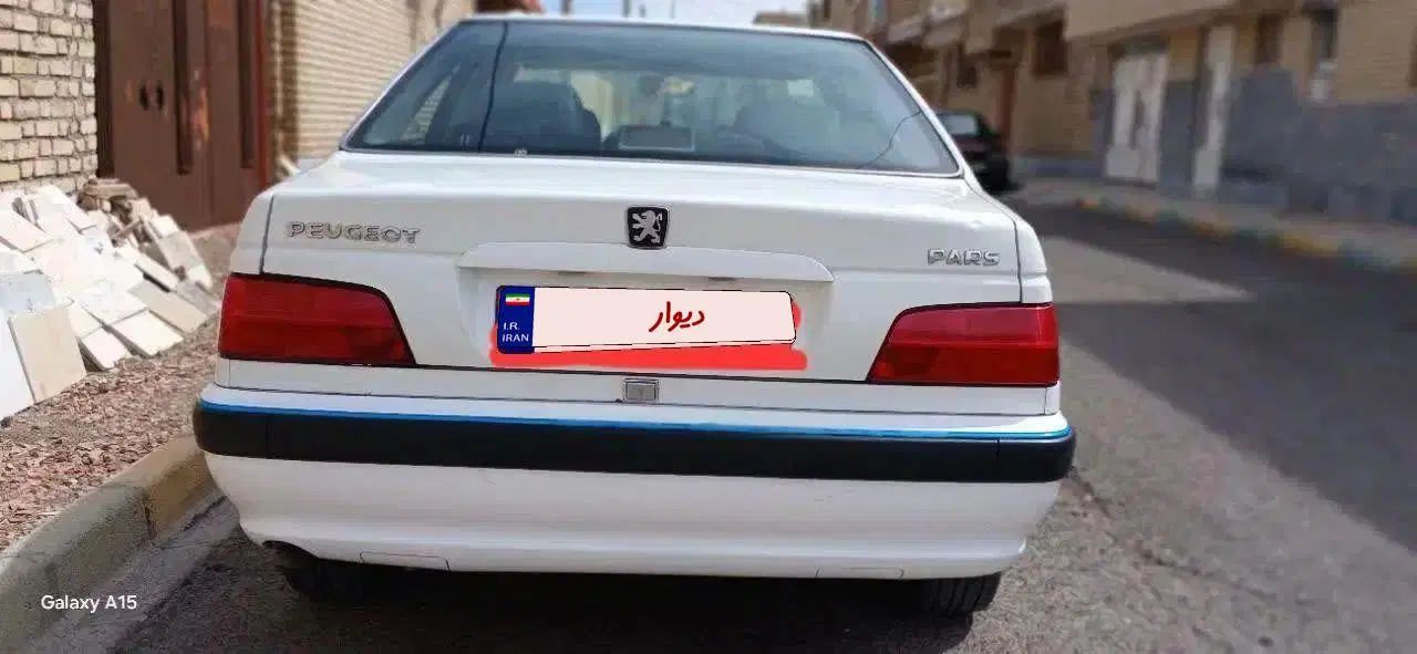 پژو پارس دوگانه سوز - 1388