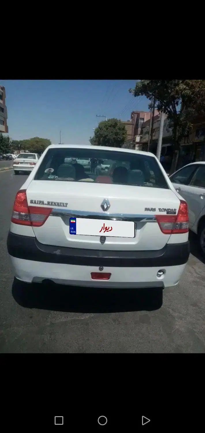 رنو پارس تندر گیربکس JHQ + مولتی مدیا - 1397