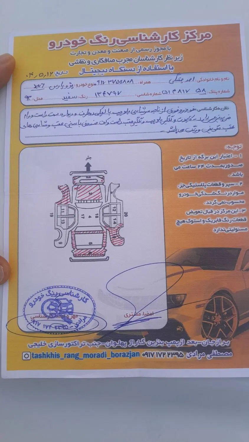 پژو پارس سال - 1393