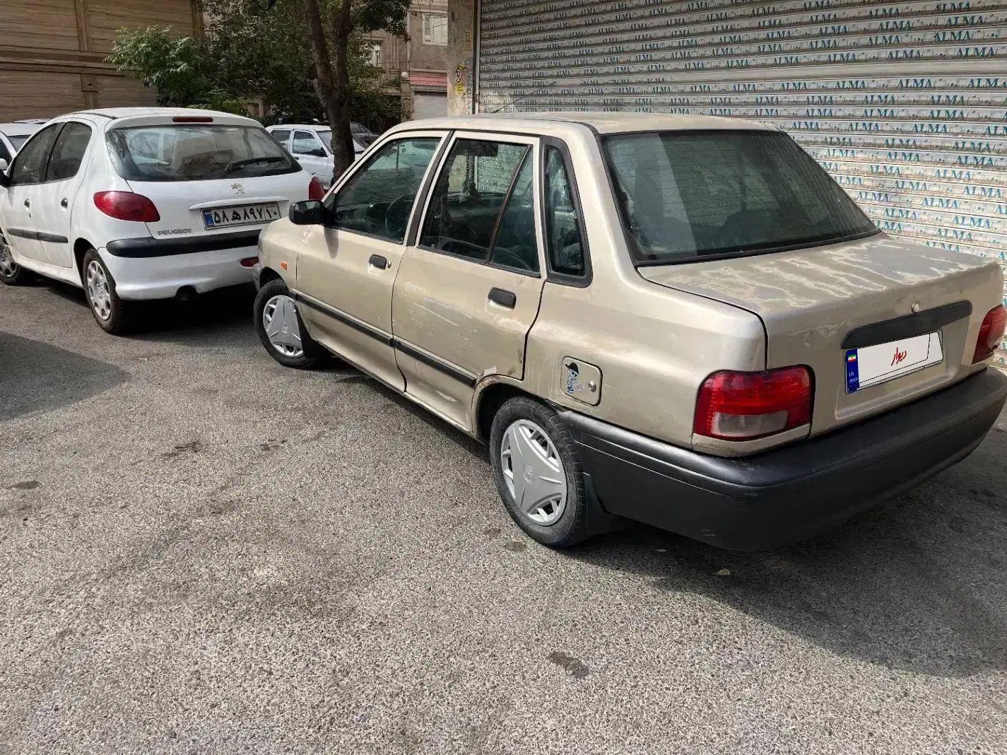 پراید صبا بنزینی - 1386