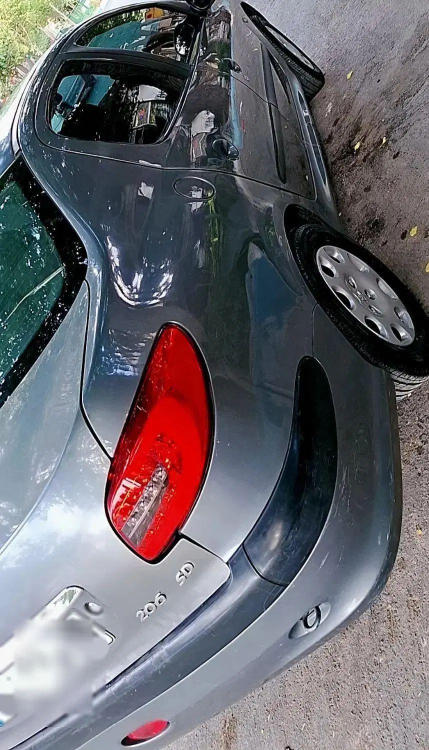 پژو ۲۰۶ صندوق دار v8 - 1386