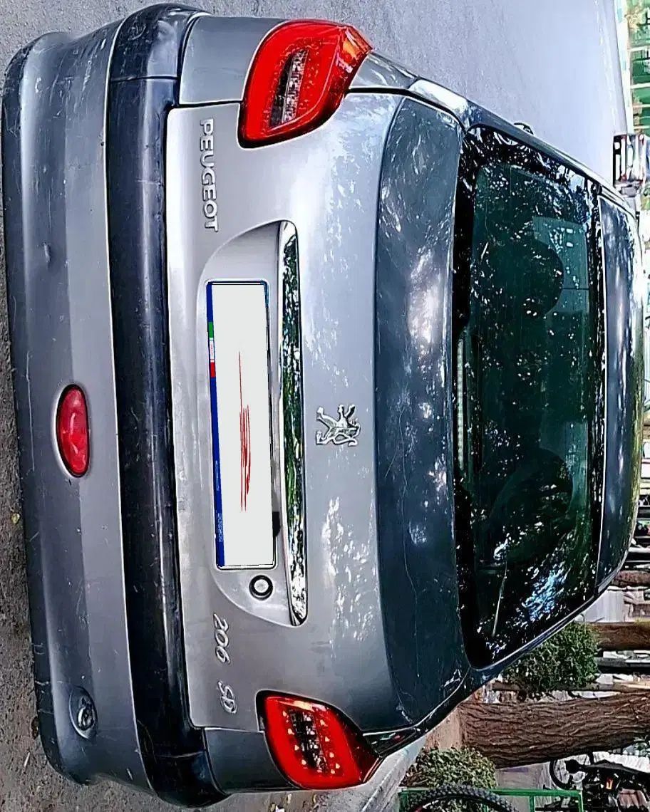 پژو ۲۰۶ صندوق دار v8 - 1386