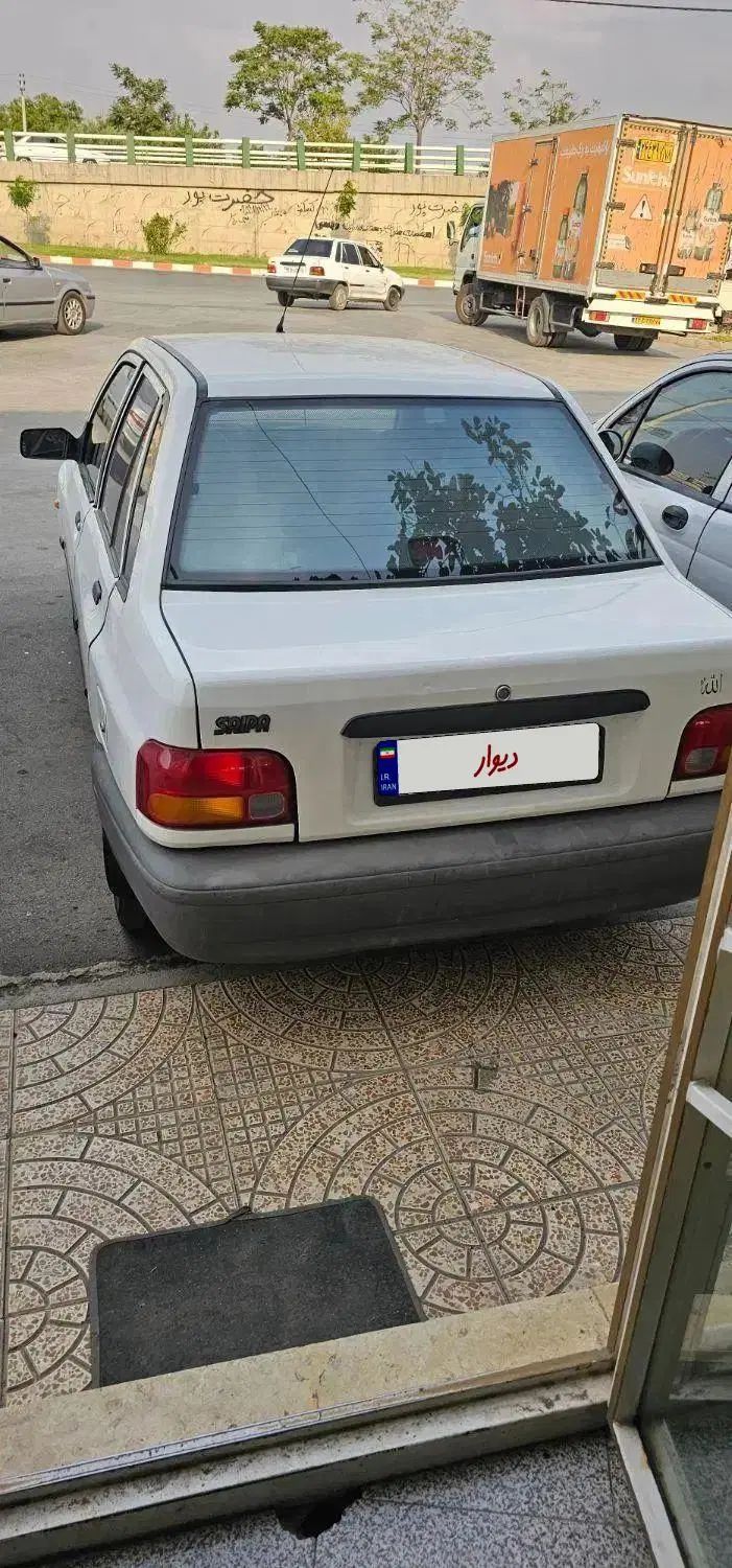 پراید صبا بنزینی - 1387